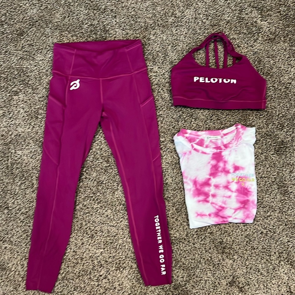 Lululemon X Peloton set